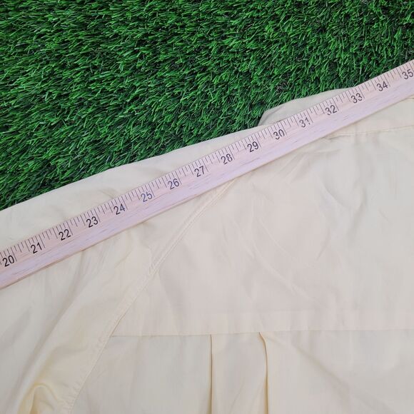 Vintage 80s Blouson Jacket Large 42 24x24 Yellow - Picture 3 of 11